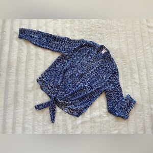 Cache Blue and White Women's Blouse